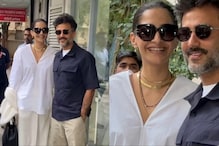 Sonam Kapoor Keeps It Stylish In A White Shirt And Skirt On Her Anniversary Sonam Kapoor Keeps It Stylish In A White Shirt And Skirt On Her Anniversary
