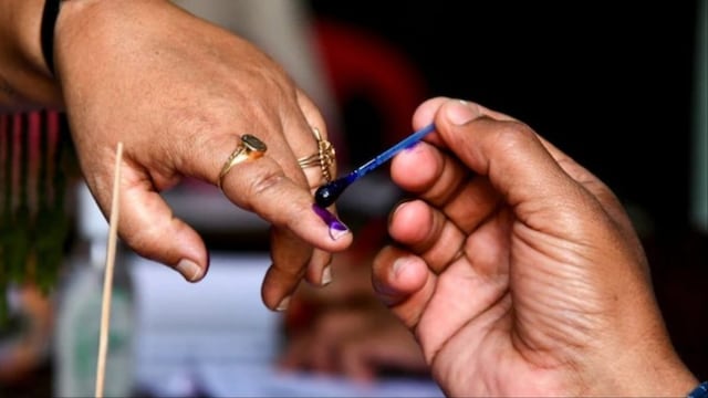A representative image for polling/voting (PTI)