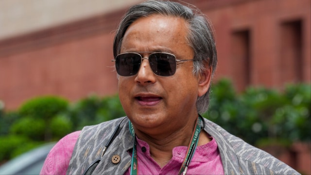 A file photo of Shashi Thraoor (PTI)