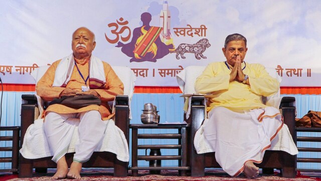The statement, signed by RSS Sarsanghchalak Mohan Bhagwat and Sarkaryavah Dattatreya Hosabale, called the operation “necessary and inevitable" for the country’s security. (PTI Photo)