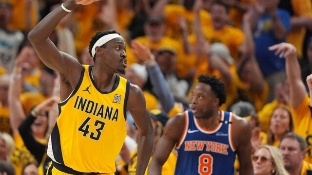  Indiana Pacers beat New York Knicks (AP)