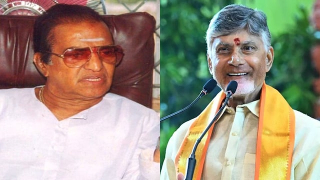 Former Chief Minister and acting virtuoso NTR founded TDP in 1982. (File)
