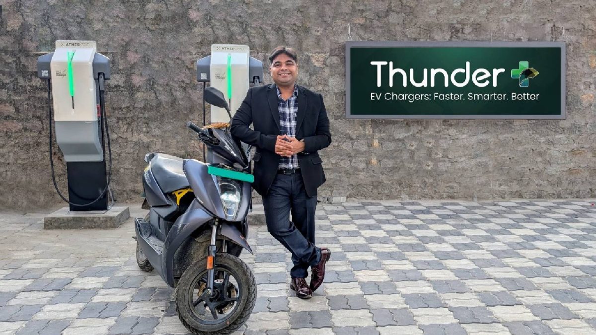 Ather Riders Can Now Access 140 ThunderPlus Charging Hubs Across 15 States In India