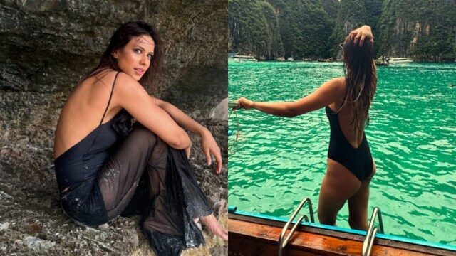 Nia Sharma shares caller   photos connected  Instagram 