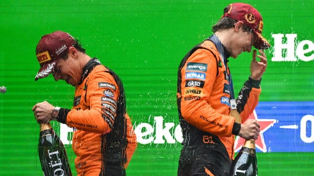 McLaren boss Zak Brown insisted there will be no internal issues with this championship fight (AFP)