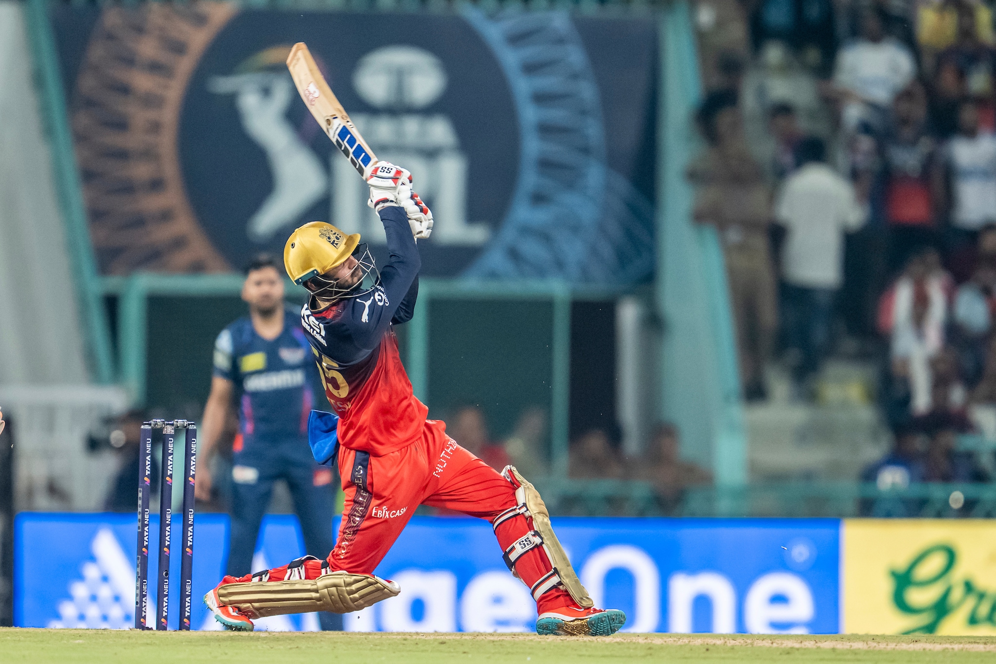 Then, it was all the Jitesh Sharma show, who annihilated LSG's bowling ranks (Sportzpics) Then, it was all the Jitesh Sharma show, who annihilated LSG's bowling ranks (Sportzpics)