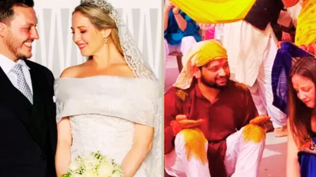 In 2019, they travelled to Dehradun to observe  their accepted   haldi ceremony, reflecting Mathew Kumar’s Indian heritage. (News18)