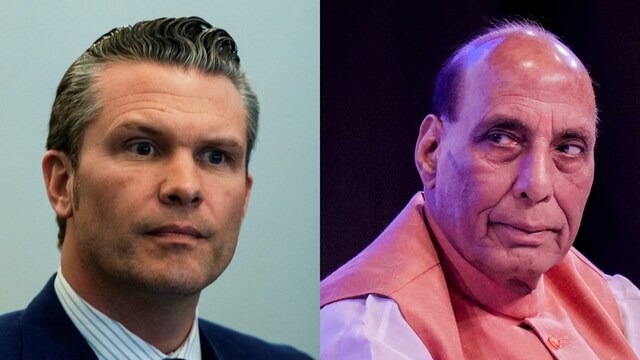 Rajnath Singh Speaks With US Defence Secretary Pete Hegseth (Reuters/ PTI Images)