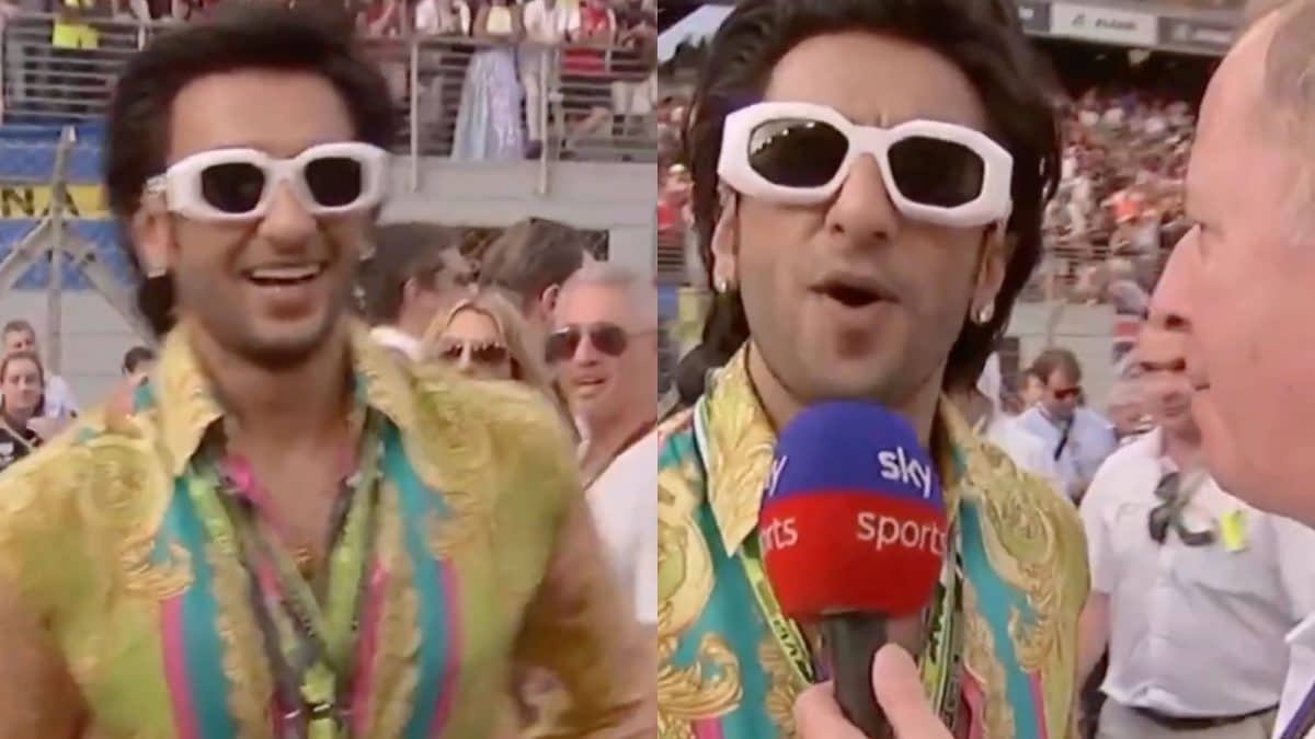 Watch: Ranveer Singh’s Hilarious Response To ‘Who Are You?’ At F1 Race Goes Viral – News18 Watch: Ranveer Singh’s Hilarious Response To ‘Who Are You?’ At F1 Race Goes Viral – News18