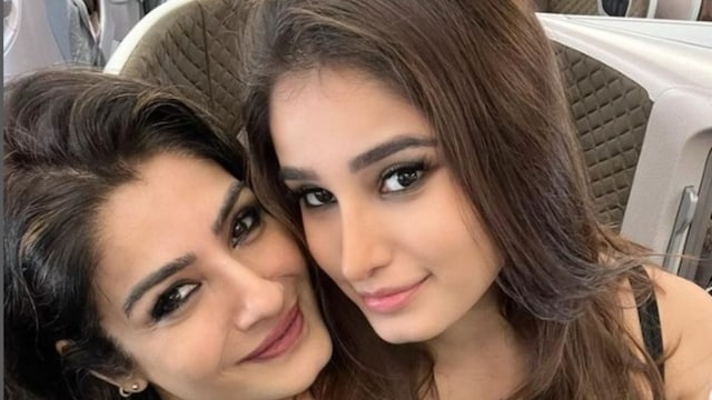 Rasha Thandani praises Raveena Tandon 