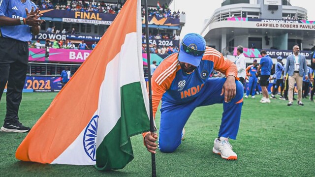 Indian skipper Rohit Sharma (X)