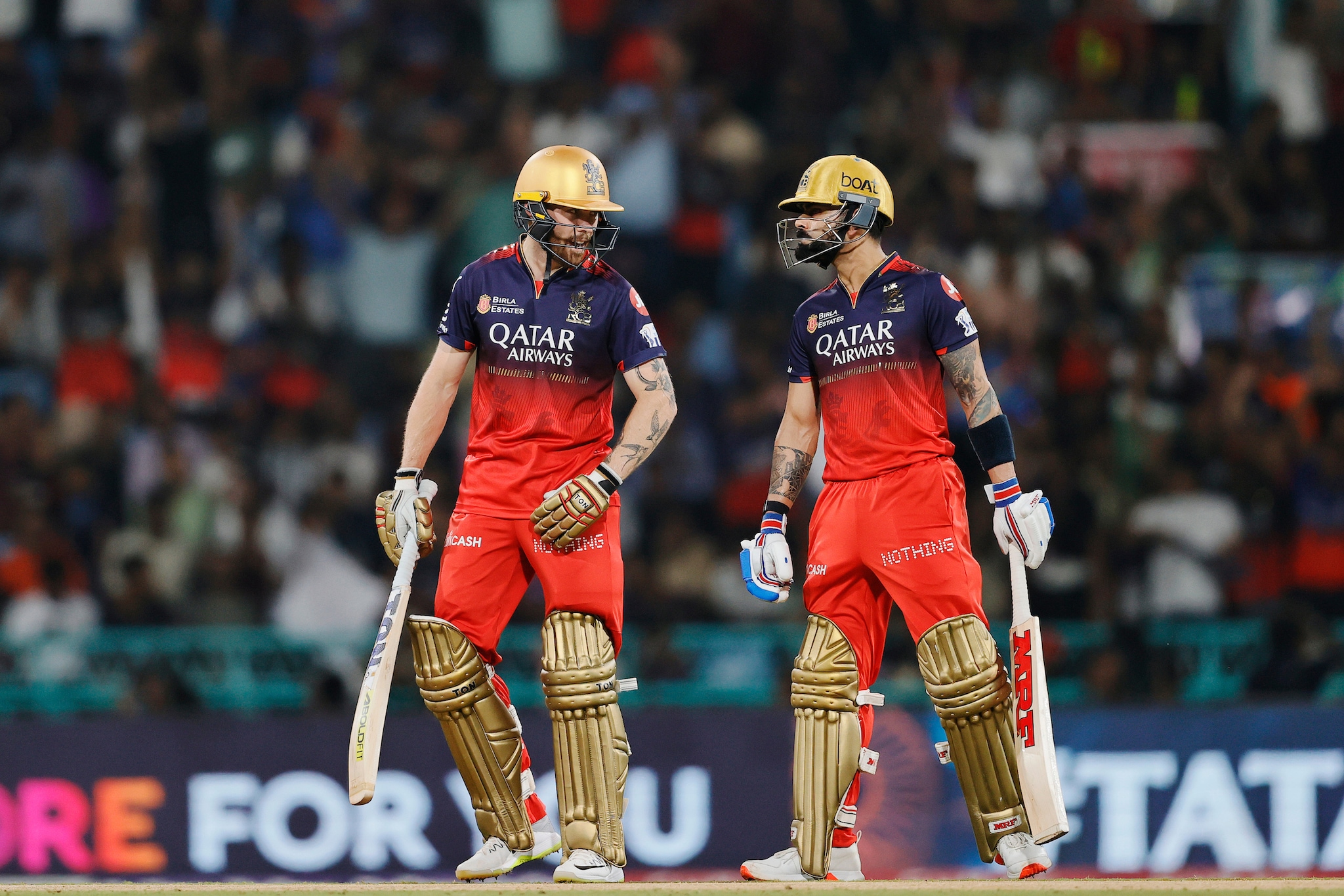 RCB were no slackers though, as Salt and Kohli got them off to a fiery start, putting up 50 in just 4 overs (Sportzpics) RCB were no slackers though, as Salt and Kohli got them off to a fiery start, putting up 50 in just 4 overs (Sportzpics)