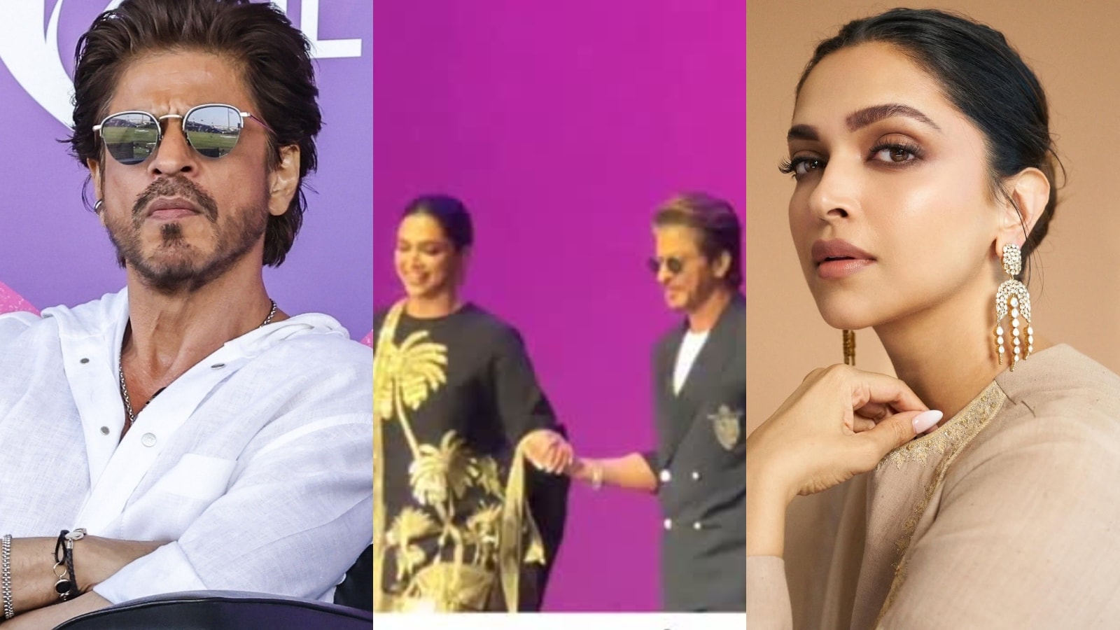 Shah Rukh Khan, Deepika Padukone Walk Hand-In-Hand At Waves 2025 | Watch -  News18