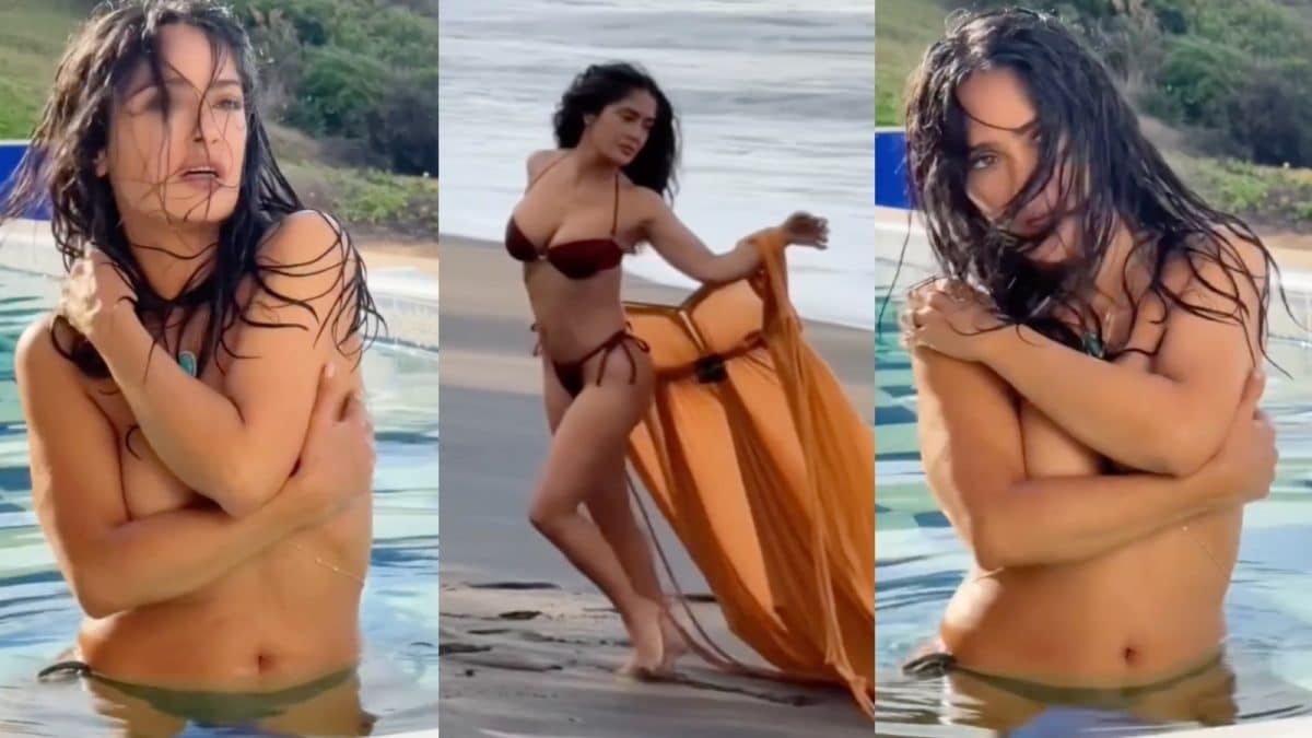 Salma Hayek Goes Topless At 58 On A Very Bold Sports Illustrated Swimsuit 2025 Cover | Watch