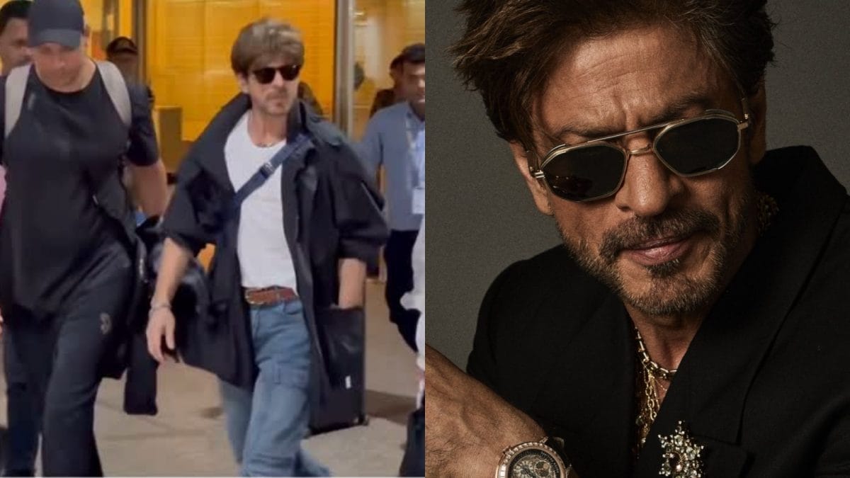 Shah Rukh Khan Is All Smiles As He Returns To Mumbai After Met Gala 2025 | Watch