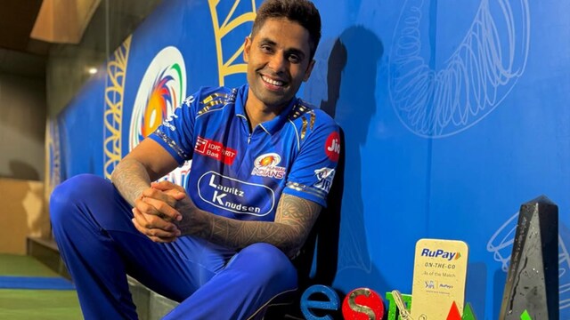 Suryakumar Yadav  won his archetypal  Player of the Match grant  (Instagram)