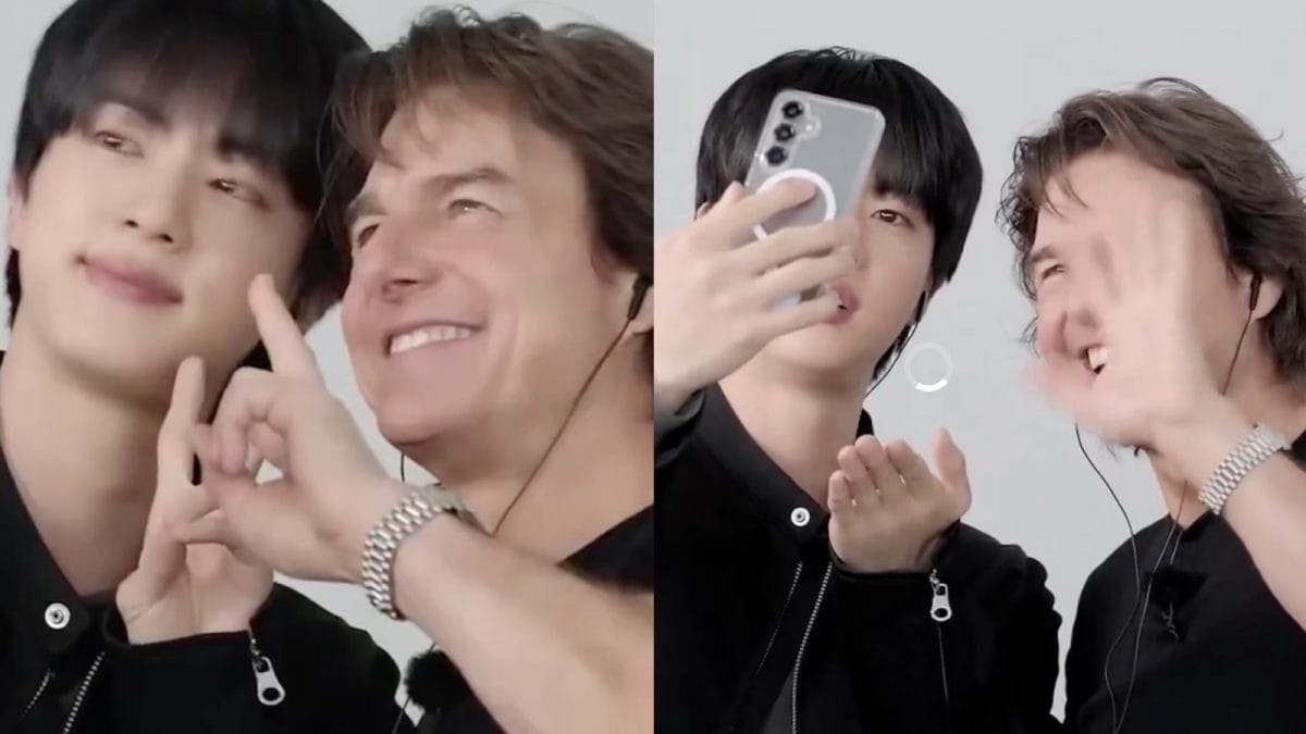 BTS’ Jin Screams ‘He Knows Us’ As Tom Cruise Video Calls His Family On Run Jin | Watch