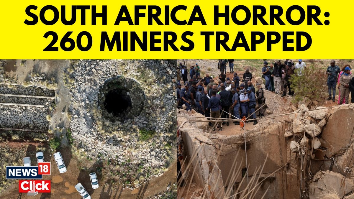 Rescue efforts underway for 260 workers trapped in a South African gold ...