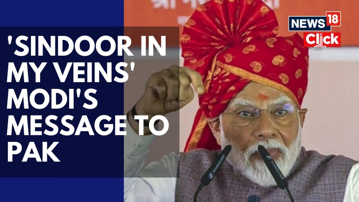 ‘They Forgot Modi Is Here, I Have Sindoor In My Veins’: PM Modi Warns Pakistan On Terrorism – News18 ‘They Forgot Modi Is Here, I Have Sindoor In My Veins’: PM Modi Warns Pakistan On Terrorism – News18