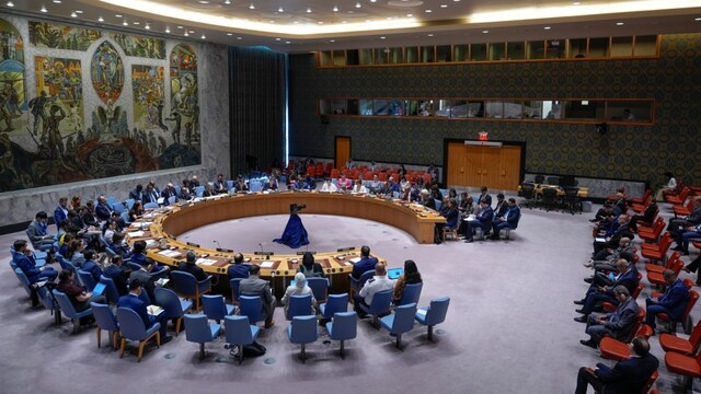 UNSC meeting on India-Pakistan tensions today (AP File Image)