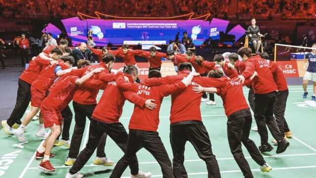 Sudirman Cup: China beat South Korea 3-1. (X) 