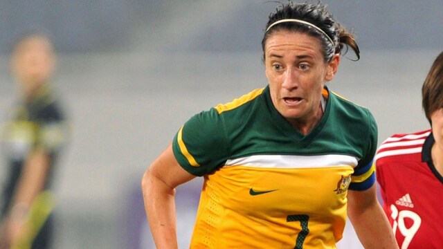 Australia's Heather Garriock. (AP Photo/Xinhua, Xu Suhui, File)