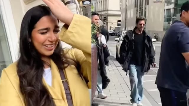 She met the actor outside the hotel in Germany. (Photo Credit: Instagram)