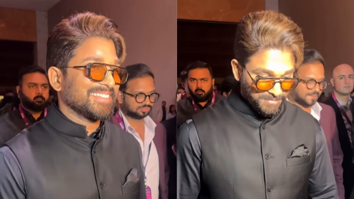 Allu Arjun’s Unmissable Reaction When Asked About Pushpa 3 At WAVES 2025 | Watch Allu Arjun’s Unmissable Reaction When Asked About Pushpa 3 At WAVES 2025 | Watch