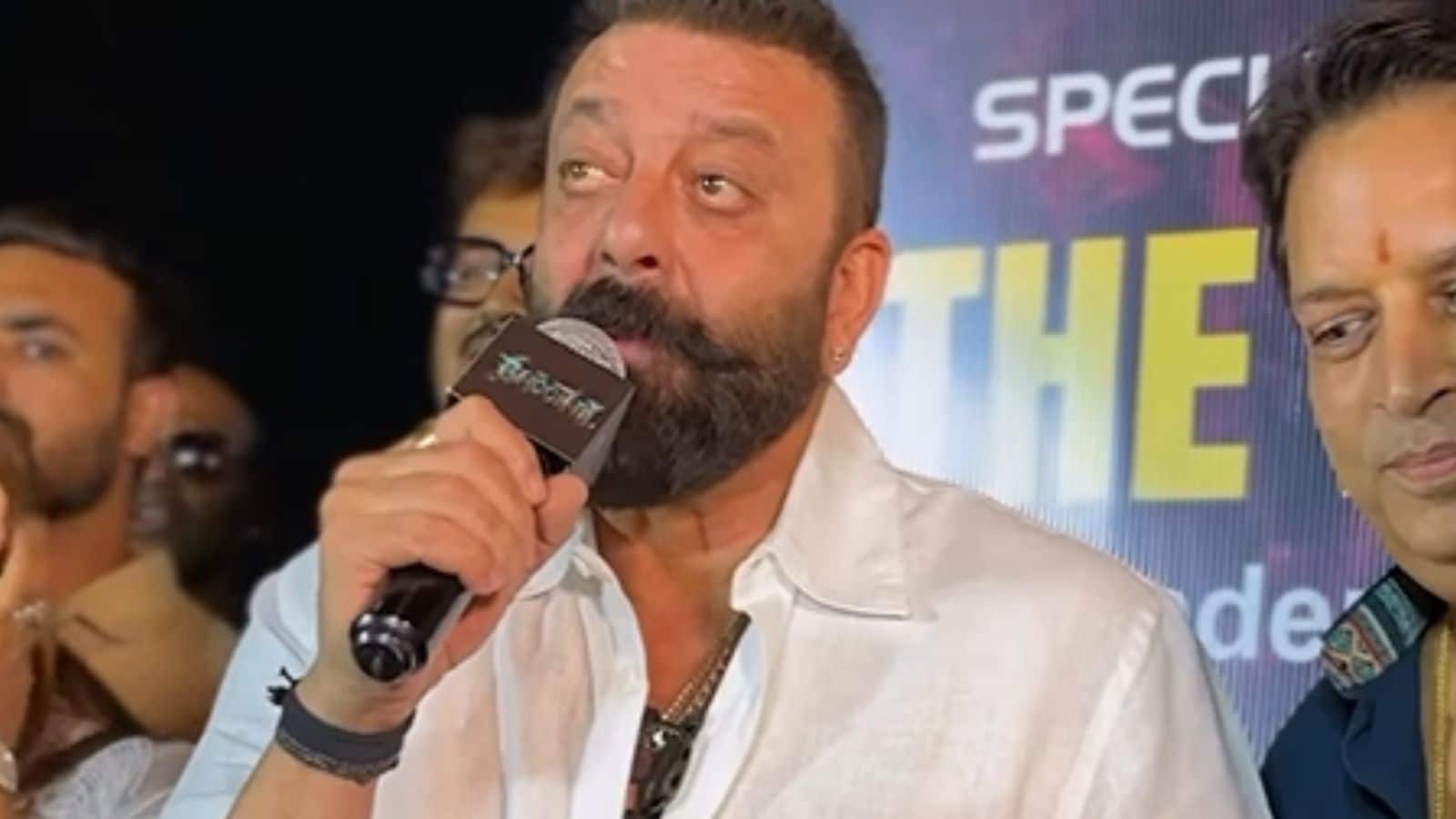 Sanjay Dutt Surprises Fans With Unexpected Appearance At The Bhootnii’s Screening