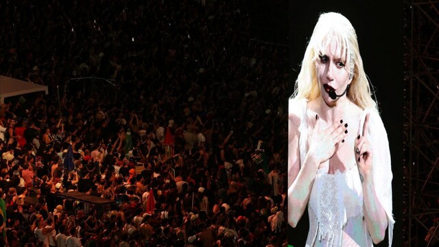 Lady Gaga's open concert in Copacabana beach in Rio de Janeiro. (Reuters)