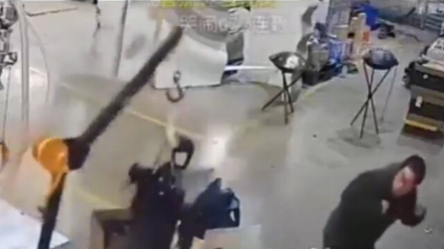 A humanoid robot malfunctioned at a factory in China. (Photo Credits: X)

