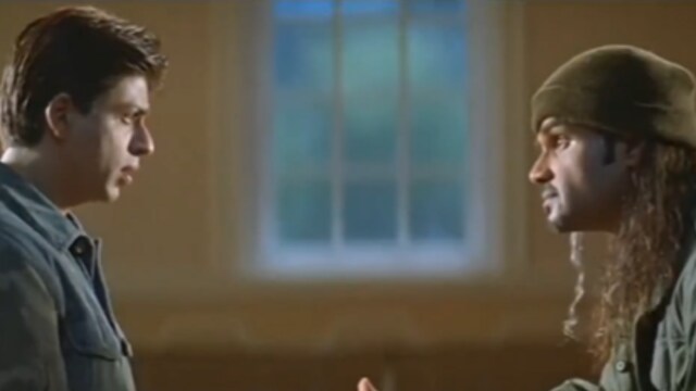 The film stars Shah Rukh Khan and Suniel Shetty. (Photo credits: X)
