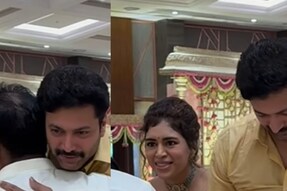 Ravi Mohan And Kenishaa Attend Wedding Together, Sparks Dating Rumours