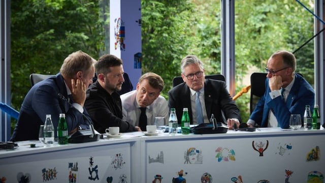 Zelenskyy And European Leaders Hold Talks With Trump On Ukraine Peace Efforts. (X/@ZelenskyyUa)