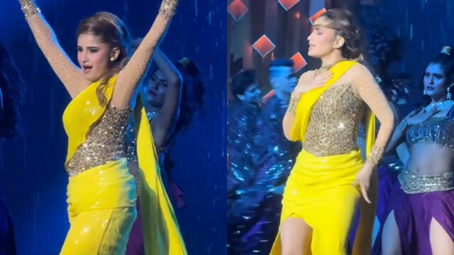 Rasha Thadani grooves to Raveena Tandon's Tip Tip Barsa Paani.