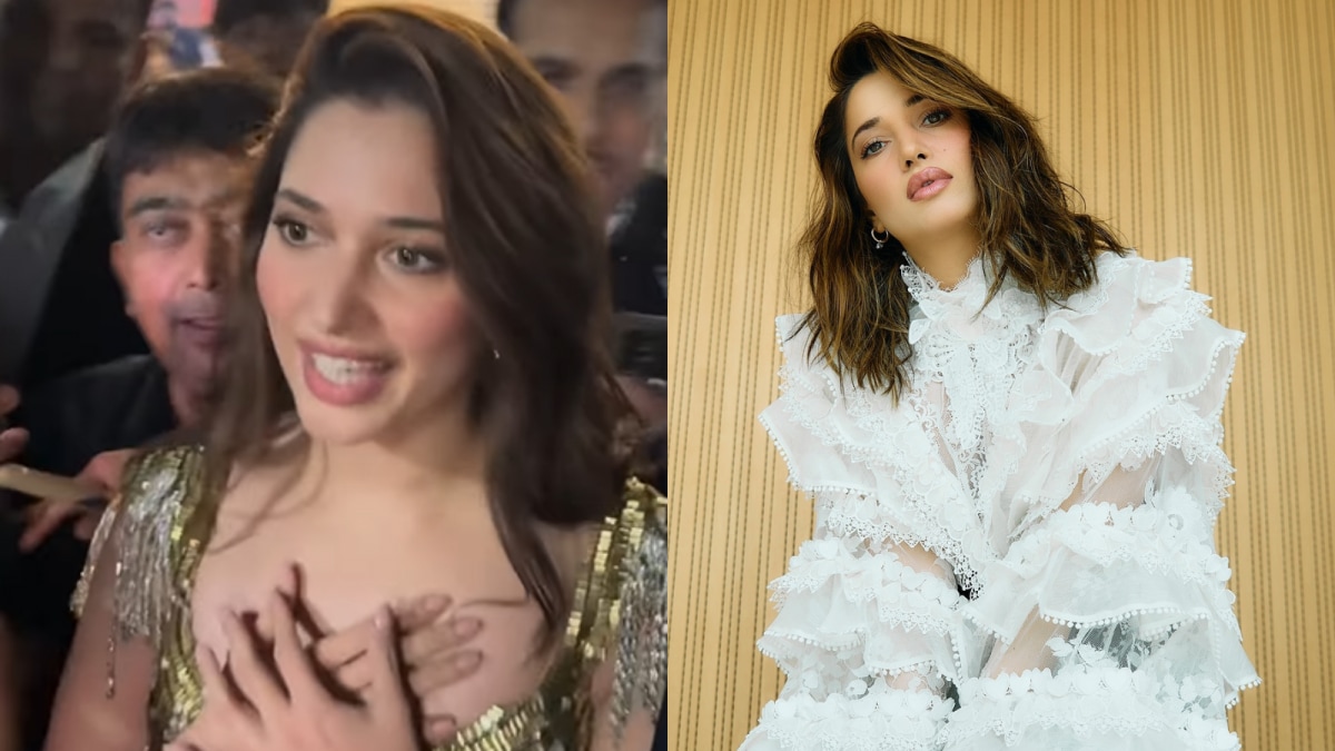 Tamannaah Bhatia Looks Uncomfortable As She Gets MOBBED At Event; Fans Express Concern Tamannaah Bhatia Looks Uncomfortable As She Gets MOBBED At Event; Fans Express Concern