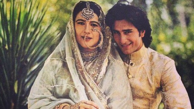 Saif Ali Khan and Amrita Singh parted ways aft  13 years of marriage.