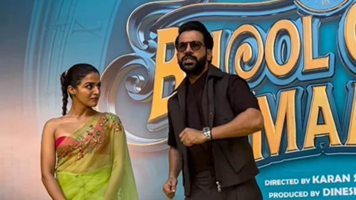 Rajkummar Rao and Wamiqa Gabbi promote Bhool Chuk Maaf film