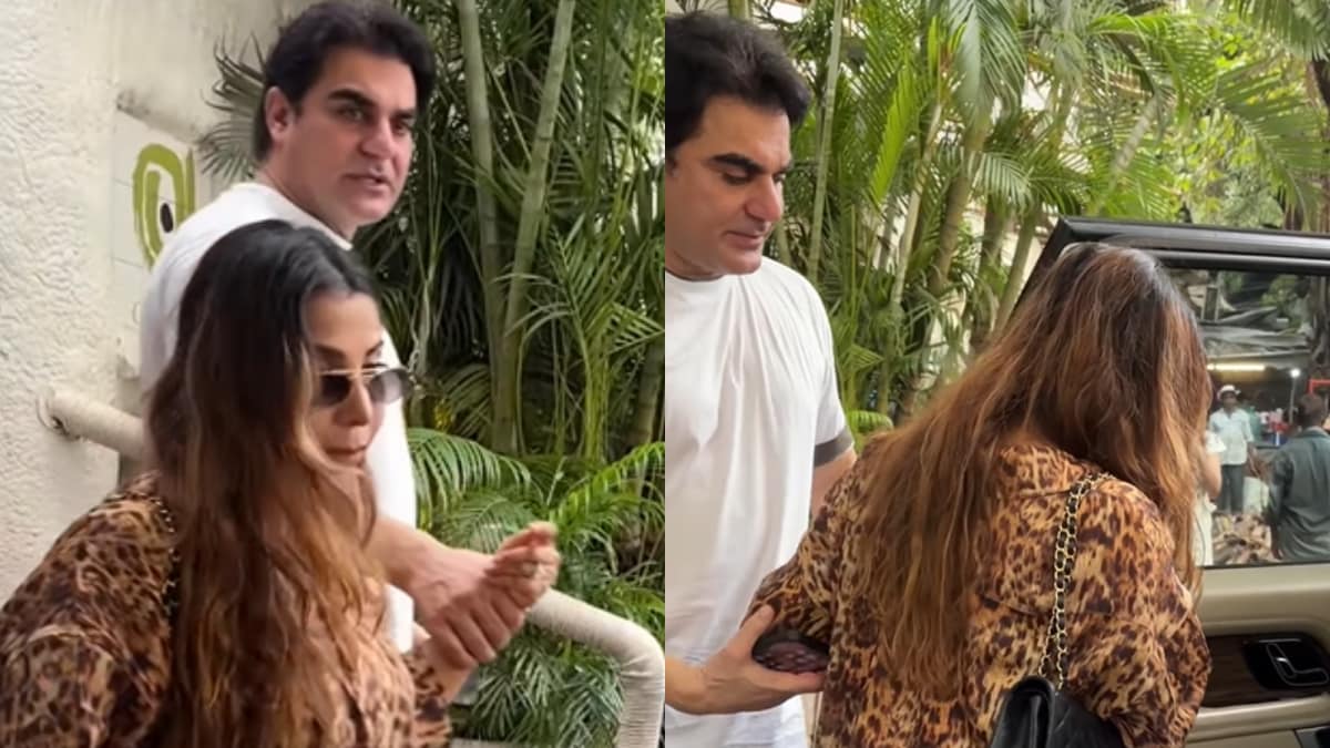 Shura Khan Reignites Pregnancy Buzz After Arbaaz Khan Helps Her Walk Down Stairs Shura Khan Reignites Pregnancy Buzz After Arbaaz Khan Helps Her Walk Down Stairs