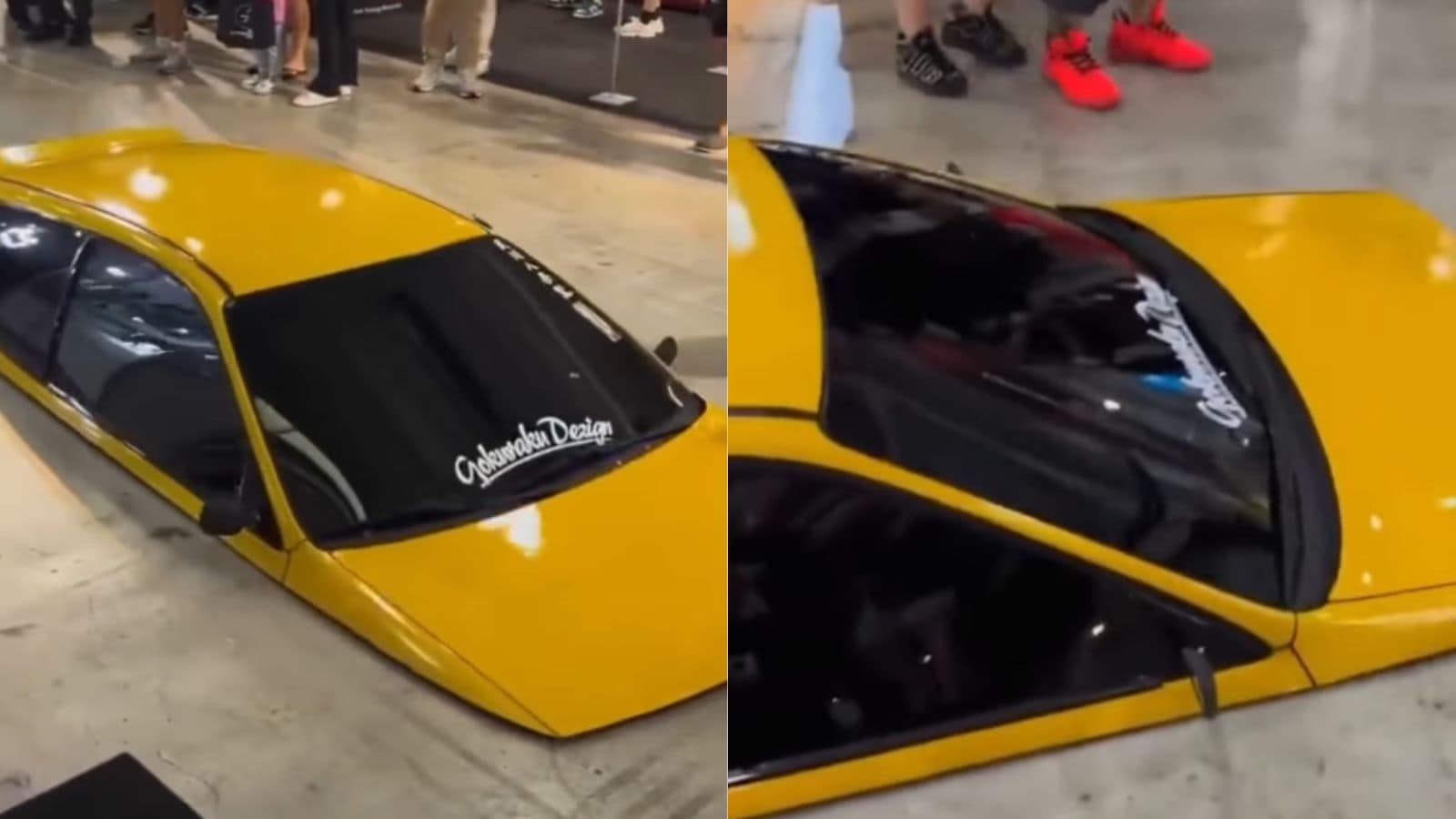 ‘Where Are The Wheels?’ Internet Reacts To Taiwan’s Ultra-Low ‘Banana Peel’ Car