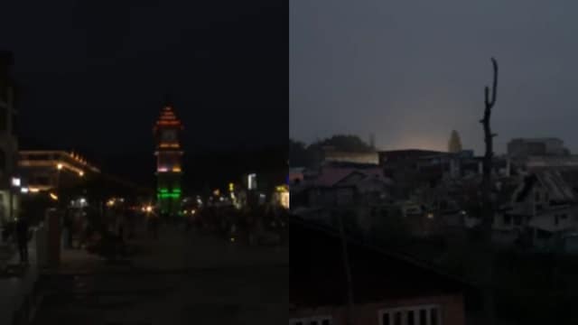 Blackout mock drill held at Lal Chowk and other places in Jammu and Kashmir | Image/CNN-News18