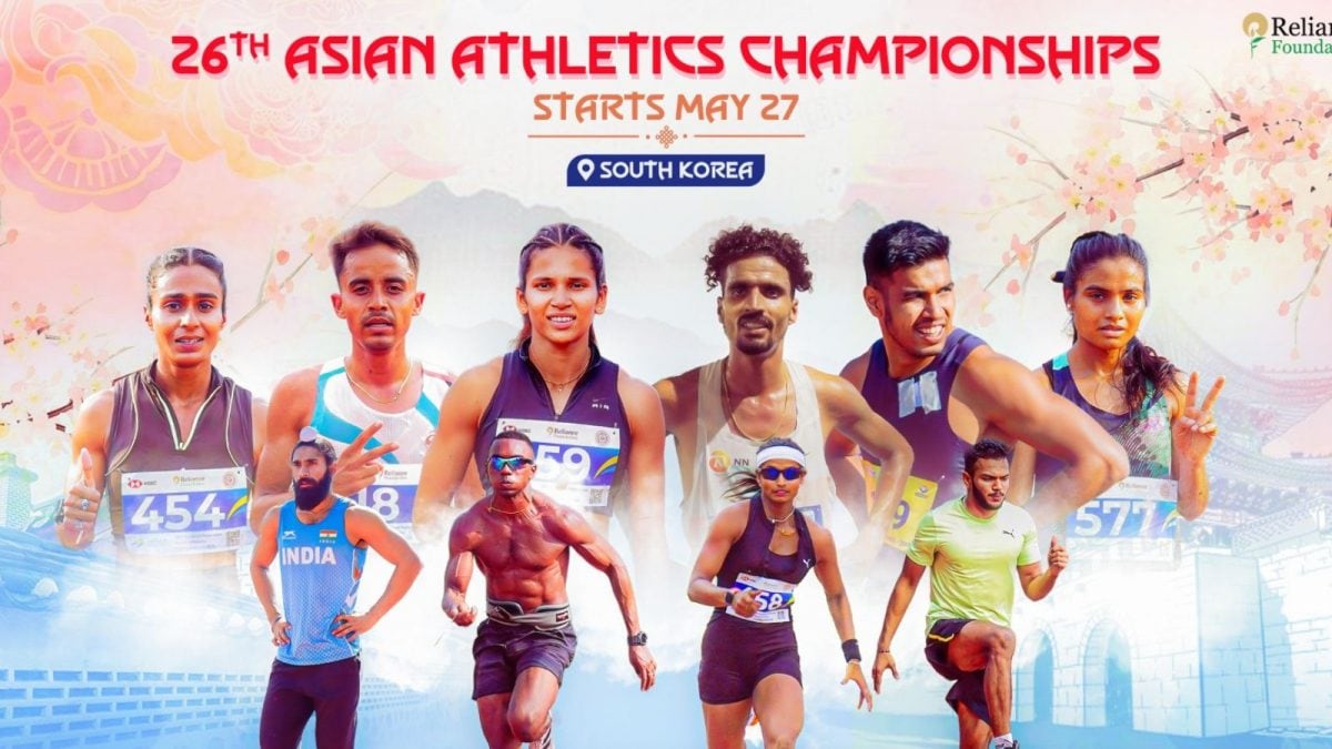 Ten Reliance Foundation Athletes To Represent India At Asian Athletics Championships In Korea