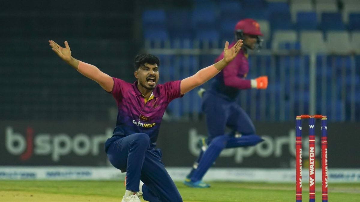 Who Is Haider Ali? UAE's Lahore-Born Left-Arm Spinner Stuns Bangladesh In Series Decider