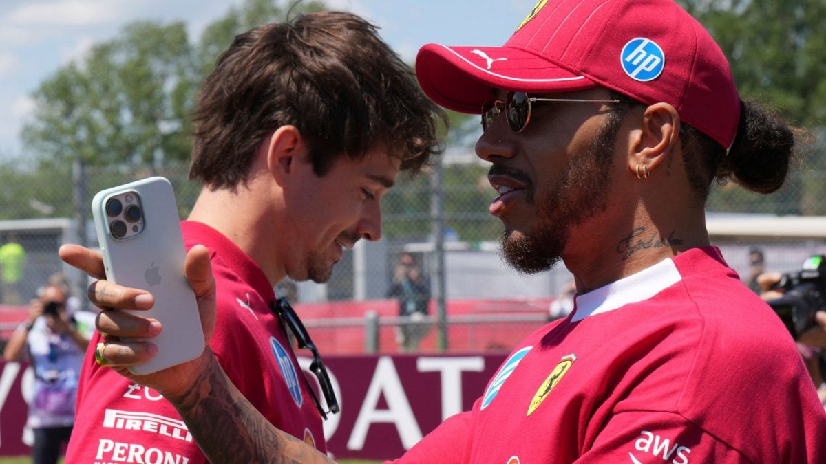 ‘We Can Win The Race With Lewis’: Charles Leclerc Takes Sarcastic Dig At Hamilton- News18
