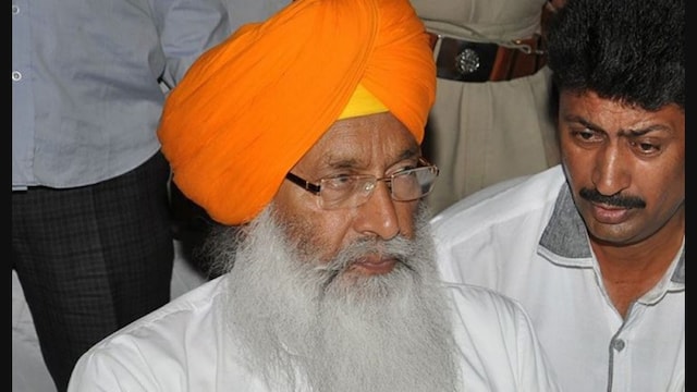 Sukhdev Dhindsa was the Lok Sabha MP from Sangrur from the Shiromani Akali Dal. He was the union minister of sports, chemicals, and fertilisers in the Atal Bihari Vajpayee government. File pic/Facebook