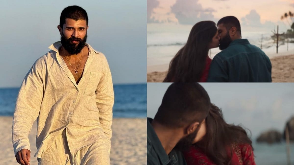 Vijay Deverakonda Passionately Kisses Bhagyashri Borse In New Kingdom Video | Watch