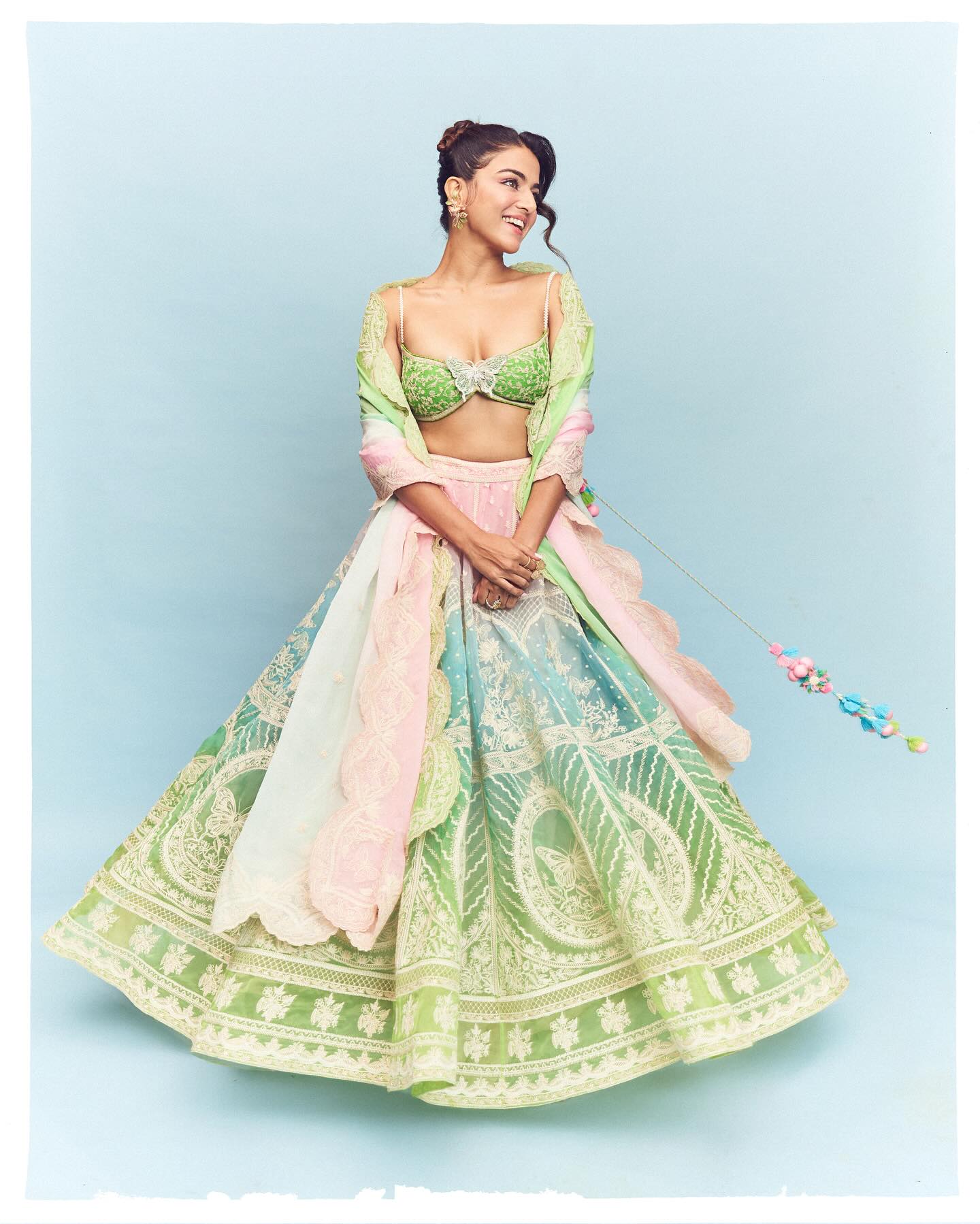 Wamiqa Gabbi Bhool Chuk Maaf promotions Wamiqa Gabbi Bhool Chuk Maaf promotions