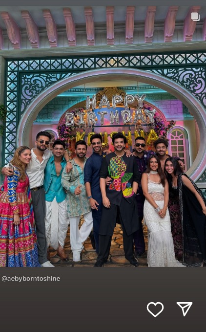 Aly Goni, Vicky Jain, Karan Kundrra, Samarth Jurel And Ankita Lokhande In One Frame