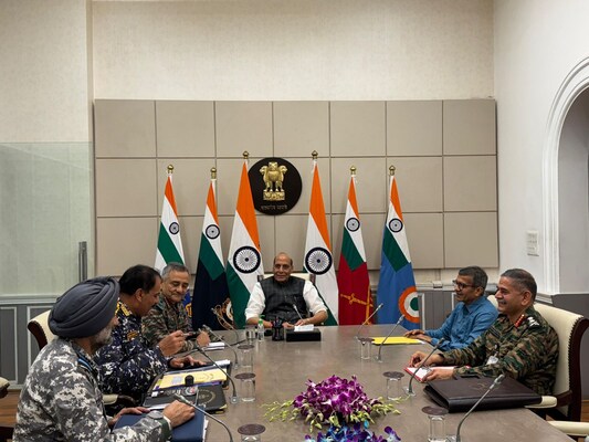 Operation Sindoor Live Updates: Rajnath Singh Meets Defence Officials Operation Sindoor Live Updates: Rajnath Singh Meets Defence Officials