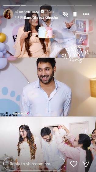 Shireen Mirza, On Her Baby Shower, Grooves To This Shah Rukh Khan Song